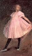 Glackens, William James Dancer in a Pink Dress Spain oil painting artist